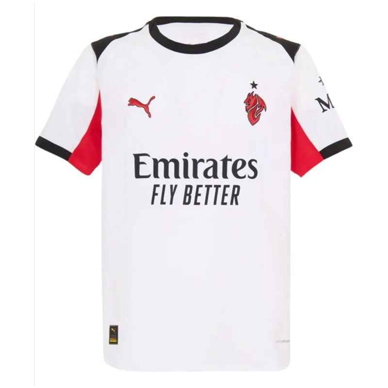 Round Neck AC Milan Away Shirt