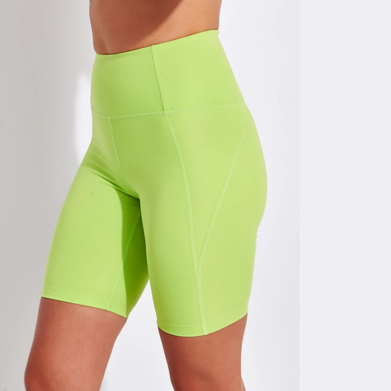 Lime Green Sports Shorts