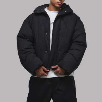 Oversized Hooded Puffer Jacket