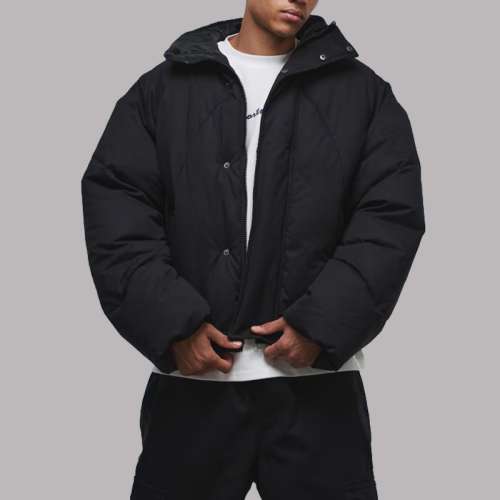 Oversized Hooded Puffer Jacket